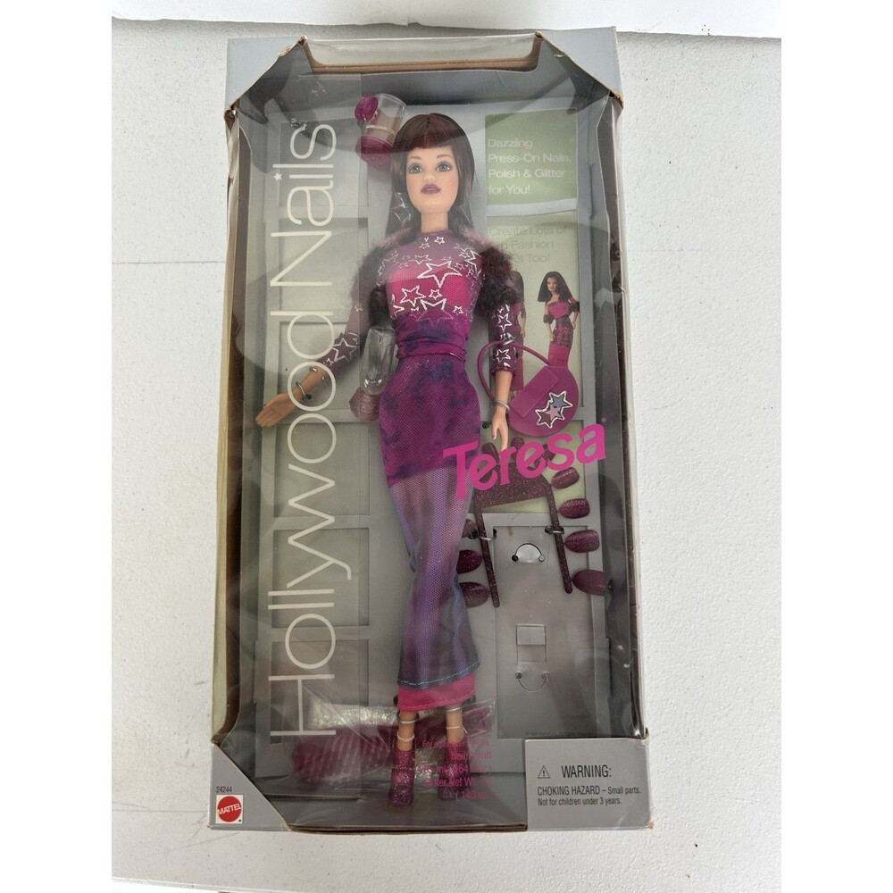 1999 Mattel Hollywood Nails Teresa Doll #24244 NRFB Barbie Friend Vintage